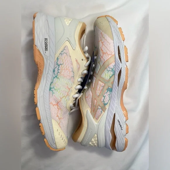 NIB ASICS Gel Kayano 24 Lite Show white/apricot ice sz 8 NWT - Picture 9 of 16